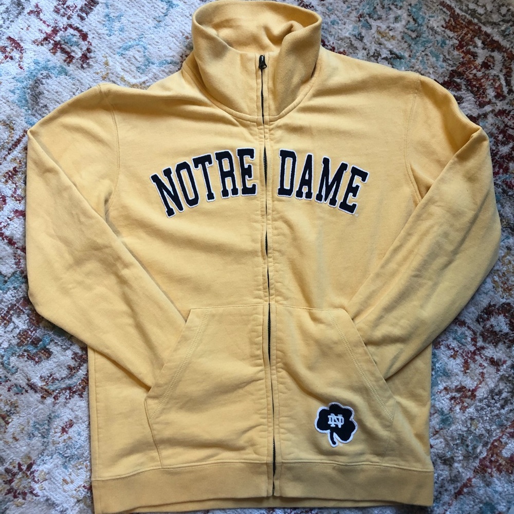 Notre Dame Zip-Up ☘️